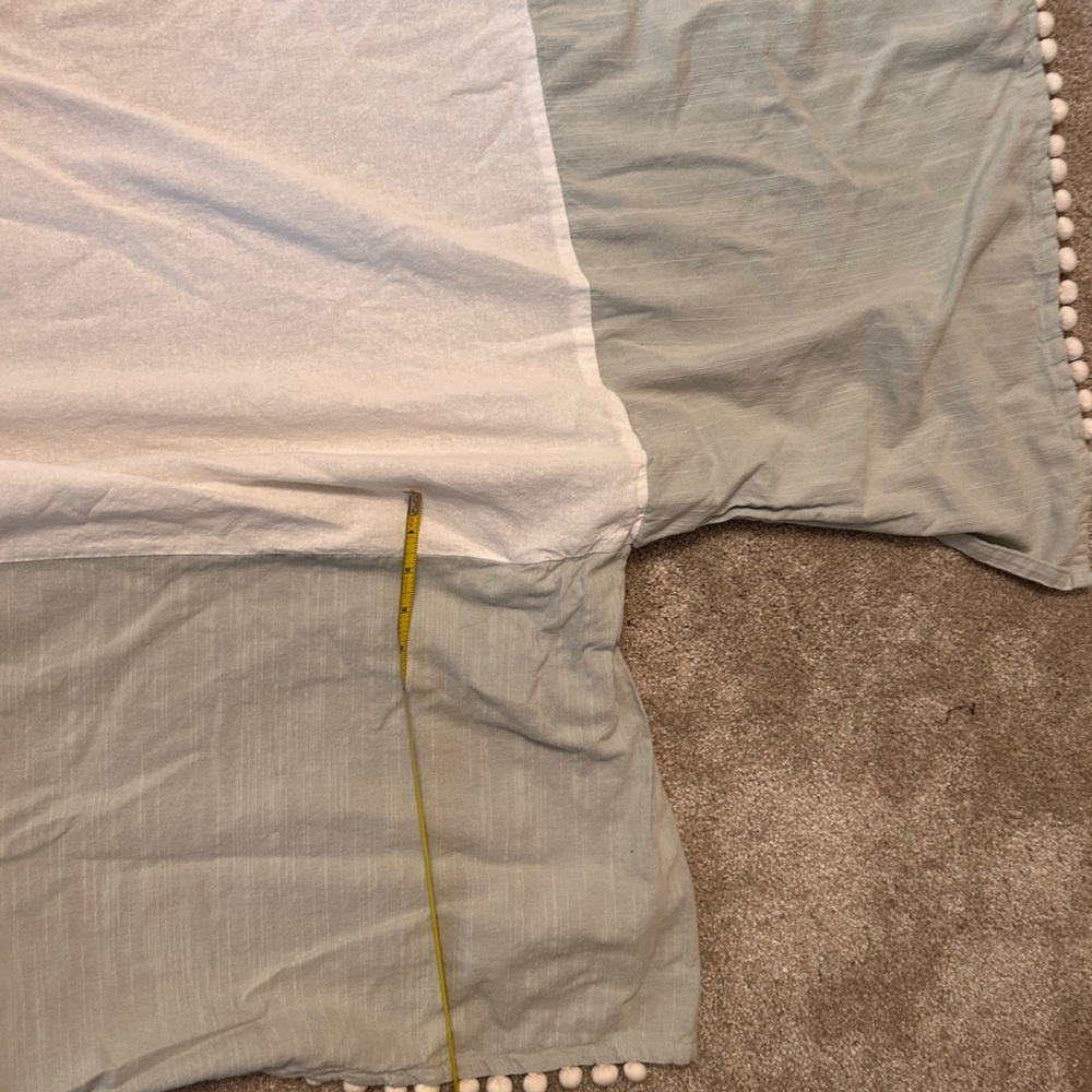 Luxurious Two-Tone Duvet Cover Set